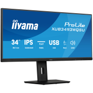 XUB3493WQSU-B6 34'' IPS Ultra wide flat screen with PIP, PBP and height adjustable stand