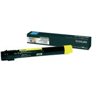 Toner original Lexmark X950X2YG, culoare yellow