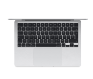 Laptop Apple MacBook Air 13", Procesor Apple M5 CPU cu 10 nuclee, GPU cu 10 nuclee, Neural Accelerators, 13.6"(2560 x 1664) IPS 500nits, ram 24GB, 1TB SSD, tastatura INT, culoare Silver, macOS Tahoe