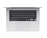Laptop Apple MacBook Air 15", Procesor Apple M5 CPU cu 10 nuclee, GPU cu 10 nuclee, Neural Accelerators, 15.3"(2880 x 1864) IPS 500nits, ram 24GB, 1TB SSD, tastatura INT, culoare Silver, macOS Tahoe