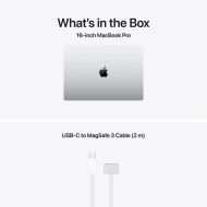 Laptop Apple MacBook Pro 16", Procesor Apple M5 Max, CPU cu 18 nuclee, GPU cu 40 nuclee, 16 nuclee Neural Engine, 16.2"(3456 x 2234) Liquid Retina XDR 1000nits, ram 48GB, 2TB SSD, tastatura US, culoare Silver, macOS Tahoe