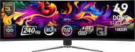 MSI MPG 491CQPX QD-OLED computer monitor