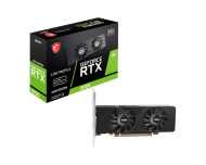 MSI GEFORCE RTX 3050 LP E 6G OC graphics