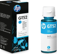 Cartus cerneala original HP GT52, culoare cyan, pentru HP Smart Tank 720 All-in-One, capacitate 70ml