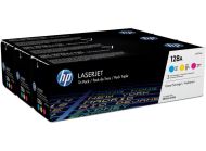 Toner HP CF371AM, pachet triplu color, C