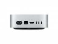 Desktop Apple Mac Mini M4, Procesor Apple M4 cu CPU 10 core, GPU 10 core, ram 16GB, 1TB SSD M.2 PCIe NVMe, culoare Silver, macOS Sequoia