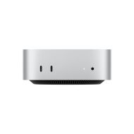 Desktop Apple Mac Mini M4, Procesor Apple M4 cu CPU 10 core, GPU 10 core, ram 16GB, 512GB SSD M.2 PCIe NVMe, culoare Silver, macOS Sequoia