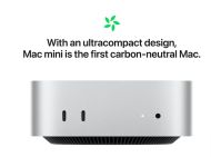 Desktop Apple Mac Mini M4 Pro, Procesor Apple M4 Pro cu CPU 14 core, GPU 20 core, ram 64GB, 2TB SSD M.2 PCIe NVMe, culoare Silver, macOS Sequoia