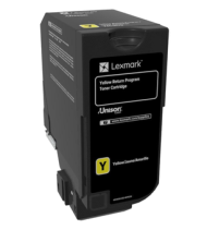 LEXMARK 74C20Y0 TONER CARTRIDGE YELLOW