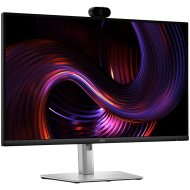 Dell Pro P 27 USB-C Hub Webcam Monitor - P2726DEV 27" QHD 2560x1440 at 100Hz, 99% sRGB (CIE 1931), 109 PPI, 16:9, IPS, AG, 300 cd/m2, 1500:1, 178/178, 5ms/8ms, HDMI, DP, USB A/B/C, RJ45, Swivel, Height, Pivot, Tilt