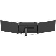 Portable monitor Blackview DCM6 Dual Screen 14inch 1920x1080 16:9 LCD 60Hz IPS 178 USB-C 3.1x3 for 13-17.3 inch laptops352.2x237.43x15.9mm Grey Black