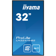 IIYAMA LFD LH3241S-B2 32" Full HD professional large format display with USB media playback 350 cd/m² 1200:1 8ms 24/7 landscape, portrait