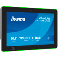 IIYAMA 10,1" RGB LED-Lightbar Panel-PC with Android 13+GMS, SOC Quad-core RK3568 4GB, Storage 32GB, PCAP 10-Points Touch, 1280x800, 390cd/m2, IPS panel, Speakers, Mic, Camera 5MP, NFC, RFID, LAN-POE, WIFI6, BT5.2, SD Slot, 450cd/m2, Cable cover, iiSi