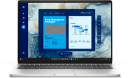 Laptop Dell Pro 16, Procesor Intel Core Ultra 7 255U up to 5.2GHz, 16"FHD+ (1920x1200) anti-glare 300nits, ram 16GB (1x16GB) 5600MHz DDR5, 512GB SSD M.2 PCie NVMe, Intel Graphics, culoare silver, Windows11 Pro