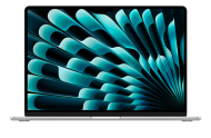 Laptop Apple MacBook Air 15", Procesor Apple M5 CPU cu 10 nuclee, GPU cu 10 nuclee, Neural Accelerators, 15.3"(2880 x 1864) IPS 500nits, ram 32GB, 2TB SSD, tastatura INT, culoare Silver, macOS Tahoe