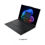 Laptop Lenovo ThinkPad E16 Gen 4 (Intel), Procesor Intel Core Ultra 7 355 up to 4.7GHz, 16" WUXGA (1920x1200) IPS 400nits Anti-glare, ram 16GB (1x16GB) 5600MHz DDR5, 512GB SSD M.2 PCIe NVMe, Intel Graphics, culoare Black, DOS