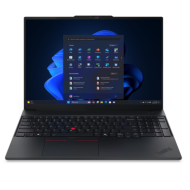 Laptop Lenovo ThinkPad E16 Gen 4 (AMD), Procesor AMD Ryzen AI 7 445 up to 4.6Ghz, 16" WUXGA (1920x1200) IPS 400nits Anti-glare, ram 16GB (1x16GB) 5600Mhz DDR5, 512GB SSD M.2 PCIe NVMe, AMD Radeon™ 840M Graphics, culoare Black, DOS