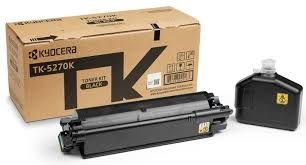 Toner original Kyocera TK-5270K, culoare black pentru Kyocera ECOSYS P6230cdn, ECOSYS M6230cidn/M6630cidn, capacitate 8000 de pagini