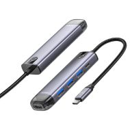 Mcdodo Multihub 5 in 1 Type-C gri