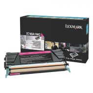 LEXMARK X746A1MG MAGENTA TONER