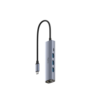 CUDY 5-IN-1 USB Hub with GbE