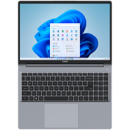 TECNO Megabook K16SDA AMD R5-7430U up to 4.3GHz 16-inch FHD IPS 16:10 1920x1200 300nits 60Hz  RAM 16Gb SSD 1Tb 70Wh 17.5 hours Cam 1Mp 720p AI WiFi5 BT 5.0 RJ45 2xTypeC Full 2xUSB3.1 HDMI Finger print QWERTY EN Backlight All metal Winows 11H Gray