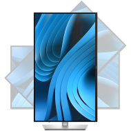 Dell Pro 27 Plus Monitor P2725D 27.0" QHD 2560x1440 100Hz, 99% sRGB(CIE 1931), 109 PPI, 16:09, IPS, AG, 350 cd/m2, 1500:1, 178/178, 5ms/8ms, DP, HDMI, USB Type-A, USB Type-B, USB-C, Height, Swivel, Tilt, Pivot