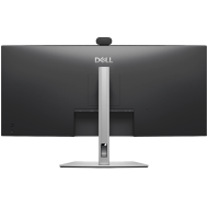 Dell Pro P 34 USB-C Hub Conferencing Monitor - P3426WEB 34.1" WQHD 3440x1440 at 100Hz, 99% sRGB (CIE 1931), 109 PPI, 21:9, IPS, AG, 300 cd/m2, 1500:1, 178/178, 5ms/8ms, HDMI, DP, USB A/B/C ,RJ45 , Webcam, Mic , Speakers, Swivel, Height, Tilt, Slant