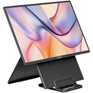 Portable monitor Blackview Table 10 LCD Monitor IPS FHD 23.8inch 1920x1200 16:9 LCD 100Hz 178 USB-C 3.1x2 Full 1xminiHDMI 312x237x32.8mm Plug into Laptop, PC, Game Console, and More, Plug & Play Black