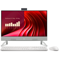 Dell 24 AIO,23.8" FHD(1920x1080)Infinity NO-Touch,Intel Core i5-1334U(12MB cache,10Cores,up to 4.6GHz),16GB(1x16)5200MT/s,1TB(M.2)PCIe NVMe SSD,Integrated Graphics,Wi-Fi 6E(2x2)+BT,Dell Pro Keyboard and Mouse-KM5221W,White,Win11Pro,3Yr NBD