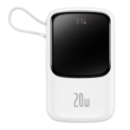 Baterie ext. Baseus Qpow, 10000mAh, alb