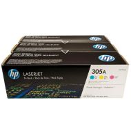 Toner HP CF370AM, pachet triplu color, C