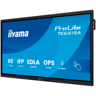 iiyama ProLite TE6515A-B2AG - 65  LED-backlit touchscreen (multi touch) / 8-microphone array / optional slot-in PC capability - 4K UHD