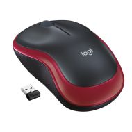 Mouse Logitech M185 WR 1000 DPI, red