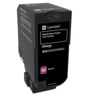 LEXMARK 74C20M0 TONER CARTRIDGE MAGENTA