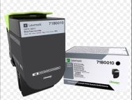 LEXMARK 71B0010 BLACK TONER CARTRIDGE