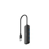 CUDY 4-Port USB-A 3.0 Hub