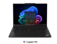 Laptop Lenovo ThinkPad X1 Carbon Gen 14 Aura Edition, Procesor Intel Core Ultra 7 355 up to 4.7GHz, 14" WUXGA (1920x1200) IPS 500nits Anti-glare, touch, ram 32GB 7467MHz LPDDR5X, 1TB SSD M.2 PCIe NVMe, Intel Graphics, culoare black, Windows11 Pro