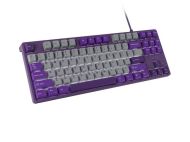 Tastatura Fury Kanabo K2 gri-violet