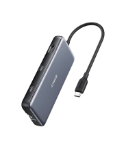 Anker Hub 555 USB-C 8 in 1, gri