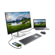 Monitor LED Dell S2722DC, 27" QHD (2560x1440), IPS, 350nits, 4ms, 75Hz, culoare negru