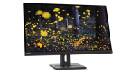 Monitor LED Lenovo ThinkVision E27q-20, 27", IPS, QHD, 4ms, 75Hz, culoare Raven Black