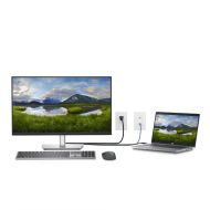 Monitor LED Dell P2723QE, 27" UHD 4K (3840x2160), IPS, 350nits, 5ms, 60Hz, culoare Black-Grey