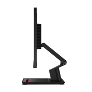 Monitor LED touchscreen Lenovo ThinkVision T24t-20, 23.8", IPS (1920 x 1080), 300nits, 4ms, 60Hz, culoare Raven-Black