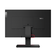 Monitor LED touchscreen Lenovo ThinkVision T24t-20, 23.8", IPS (1920 x 1080), 300nits, 4ms, 60Hz, culoare Raven-Black
