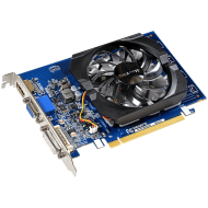 GIGABYTE Video Card NVidia GeForce GT 730 rev 3.0 (2048 MB DDR3/64bit, PCI-E 2.0, Dual-link DVI-D*1 / HDMI*1 / D-Sub*1, Recommended PSU 300W) ATX
