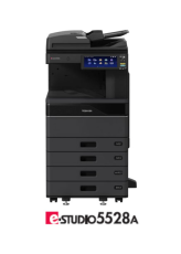 Imprimanta multifunctionala laser monocrom A3, Toshiba e-STUDIO 5528A, 55ppm, 1200x1200 dpi, duplex, ADU, RAM 6GB, SSD 128GB,  USB, Retea