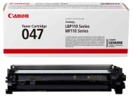 Toner original Canon 047, culoare black pentru CANON i-SENSYS MF110/MF112/MF113 ,capacitate 1.600 pagini